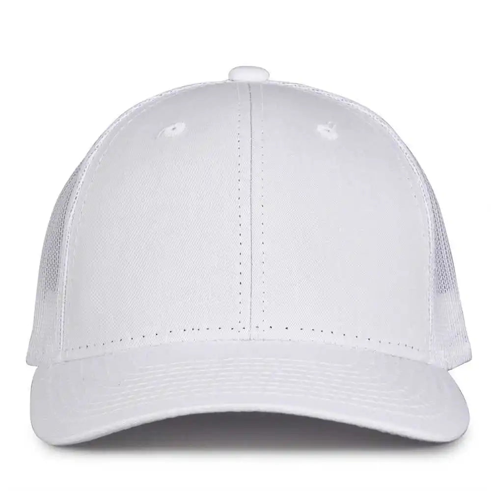 The Game Gb452e Everyday Trucker Cap White / 6 7/8’’ 7 5/8’’