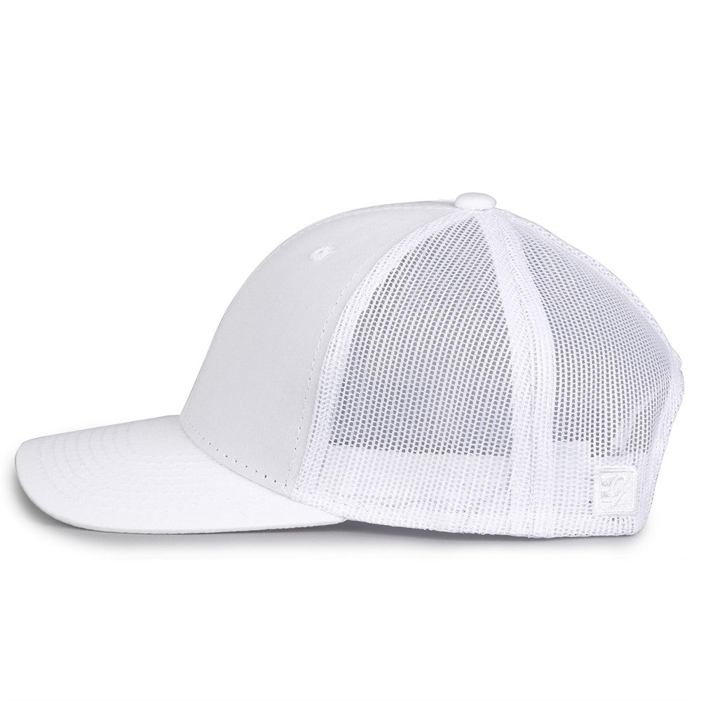 The Game Gb452e Everyday Trucker Cap - White