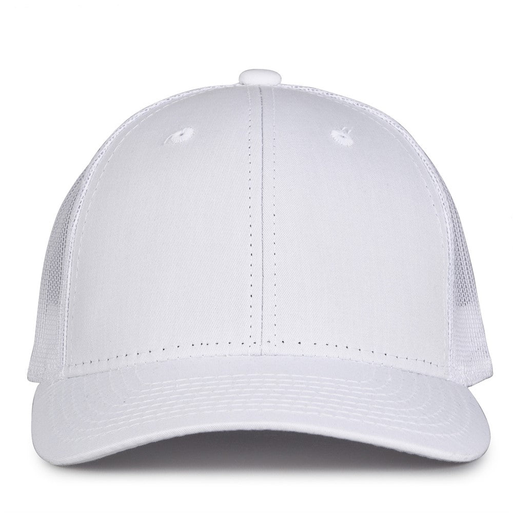 The Game Gb452e Everyday Trucker Cap - White