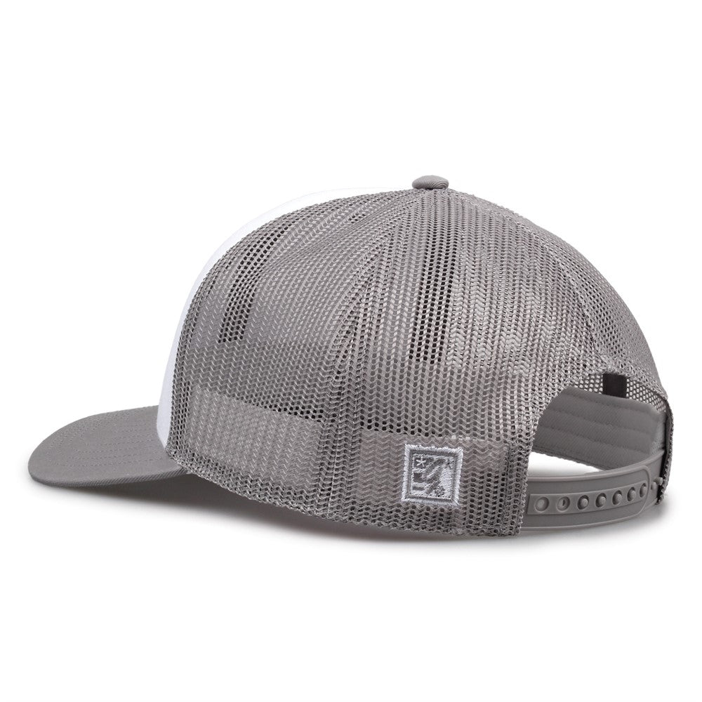 The Game Gb452e Everyday Trucker Cap - White Gray