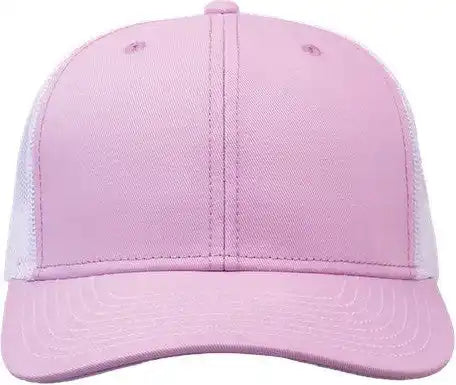 The Game Gb452e Everyday Trucker Cap - Wisteria Pink/ White - 6 7/8’’ - 7 5/8’’
