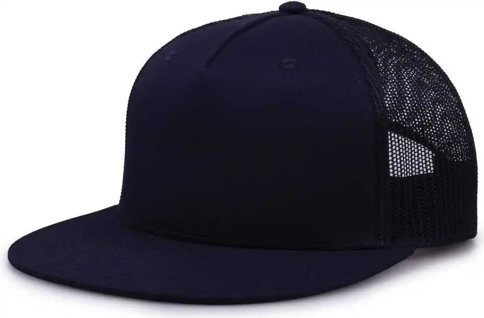 The Game Gb452f Five Panel Everyday Trucker Cap - Navy