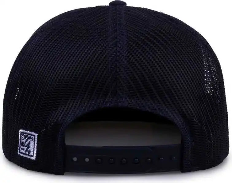 The Game Gb452f Five Panel Everyday Trucker Cap - Navy