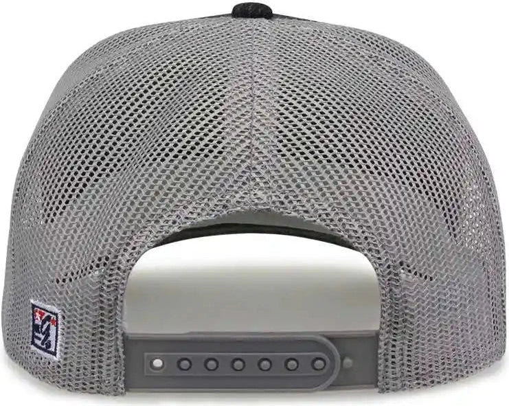 The Game Gb452h Heather Everyday Trucker Cap - Dark Gray