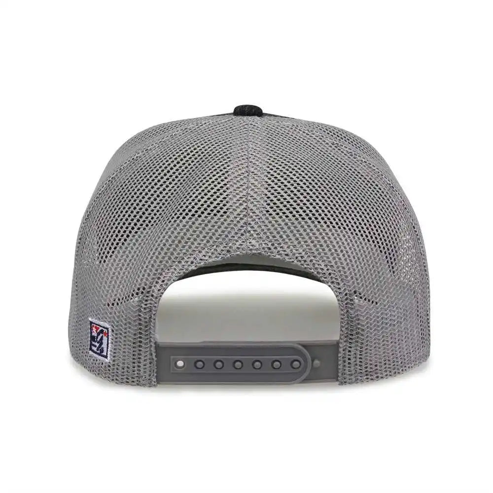 The Game Gb452h Heather Everyday Trucker Cap Dark Gray / one Size Fits Most