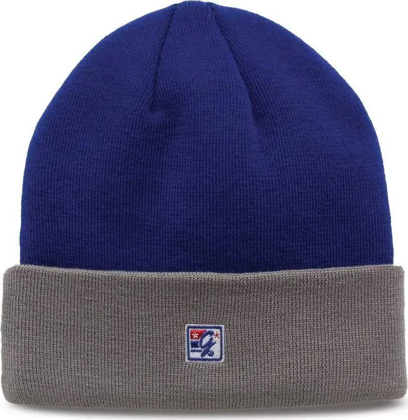 The Game Gb459 Roll Up Beanie - Royal