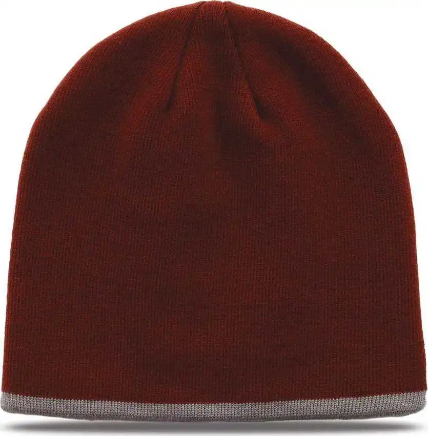 The Game Gb462 Beanie - Cardinal - one Size Fits Most
