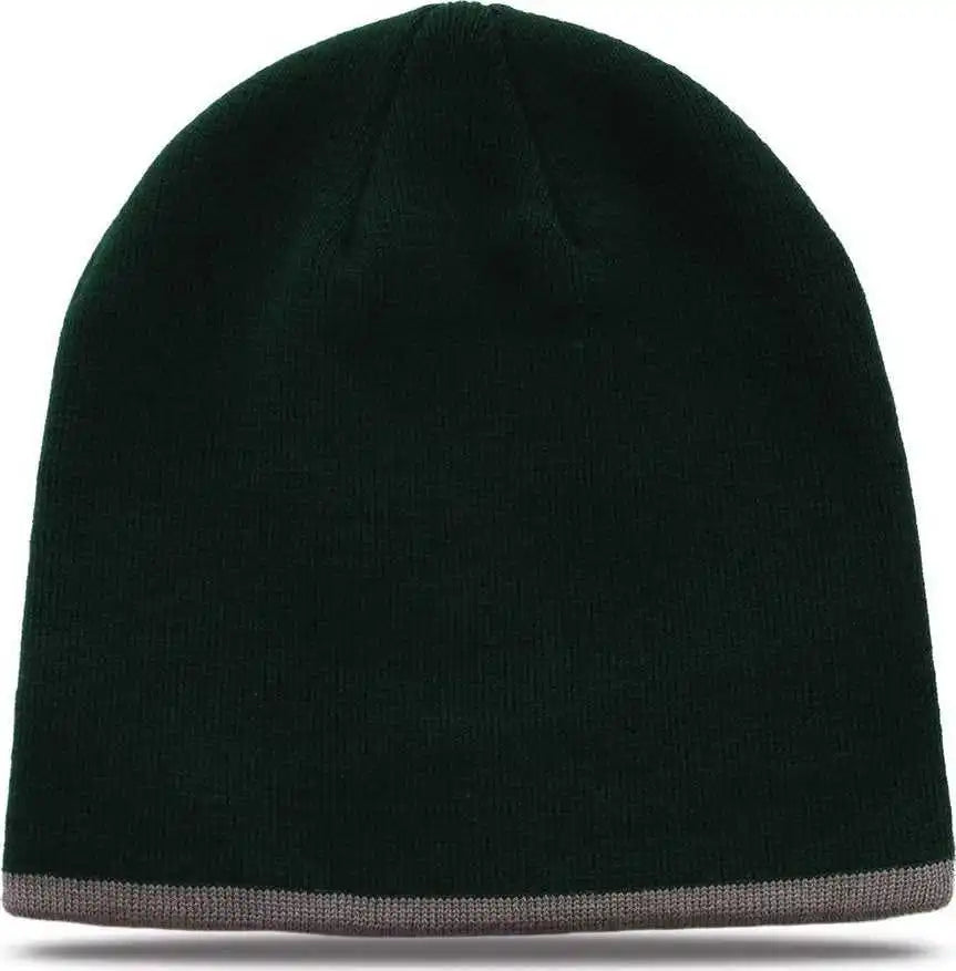 The Game Gb462 Beanie - Dark Green - Forest / one Size Fits Most