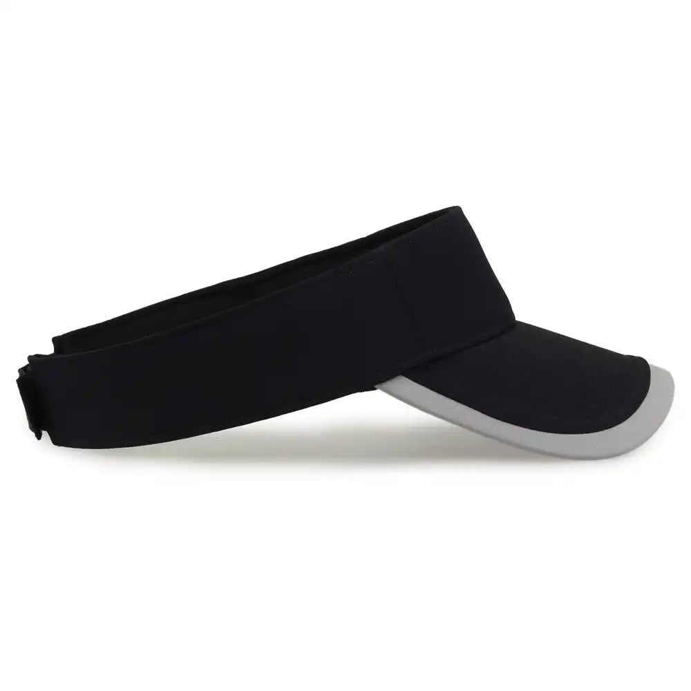 The Game Gb463 Gamechanger Visor with Bill Tipping Black Gray / one Size Fits Most