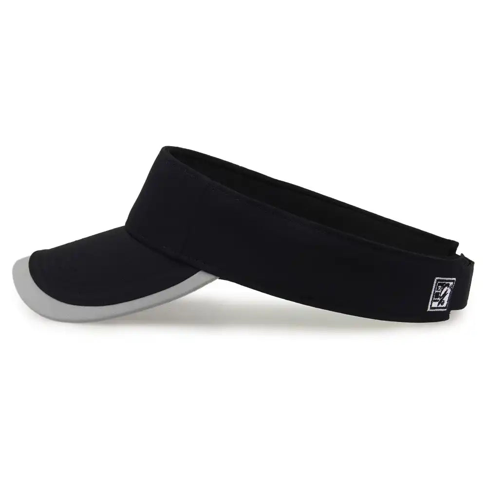 The Game Gb463 Gamechanger Visor with Bill Tipping Black Gray / one Size Fits Most