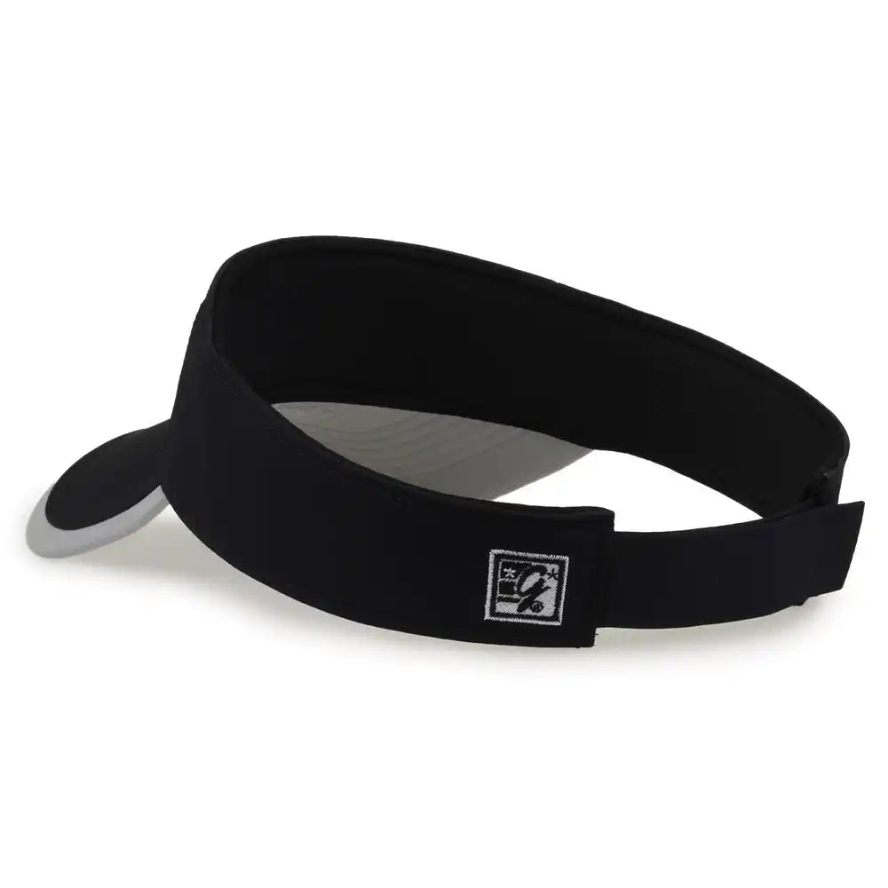 The Game Gb463 Gamechanger Visor with Bill Tipping Black Gray / one Size Fits Most