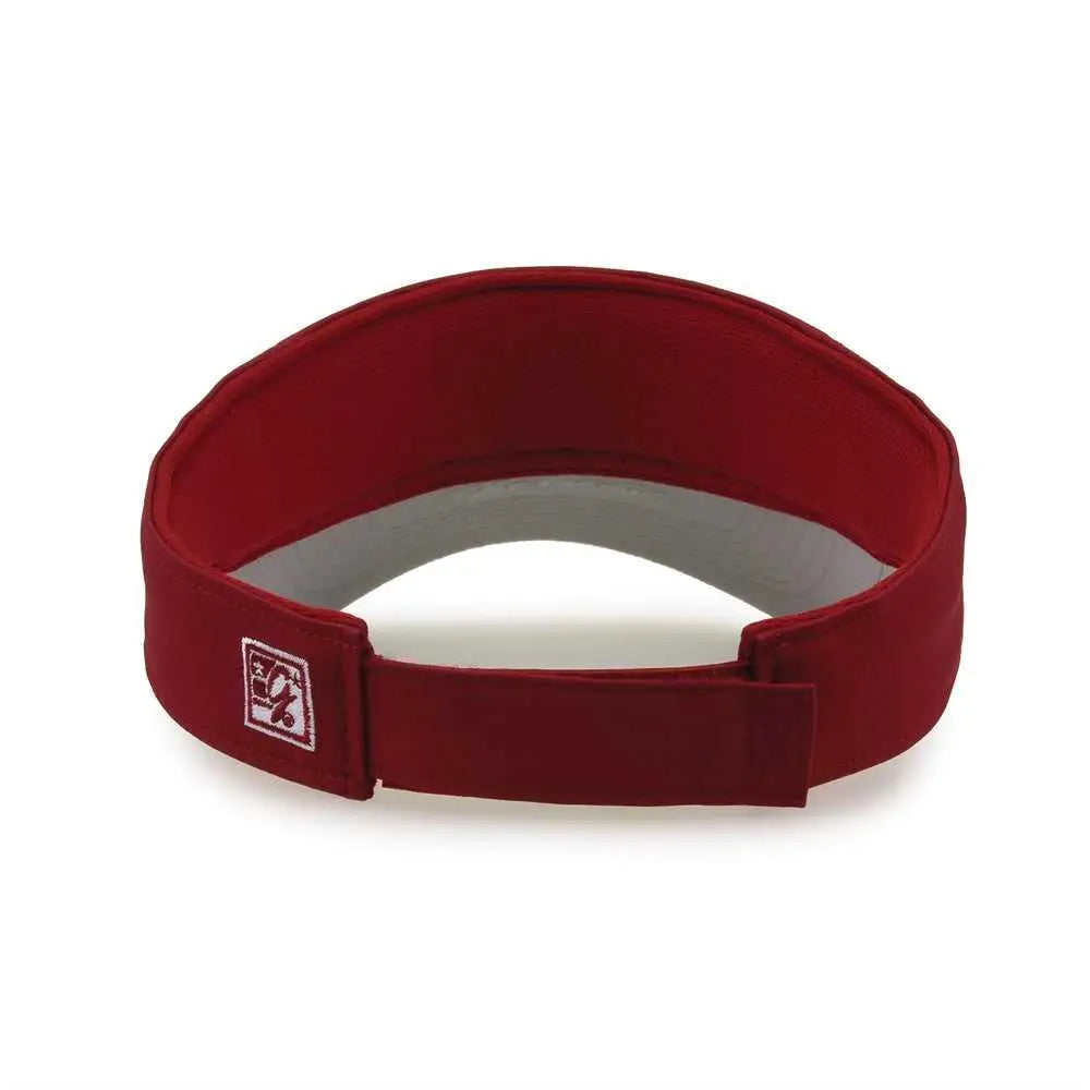 The Game Gb463 Gamechanger Visor with Bill Tipping - Cardinal Gray