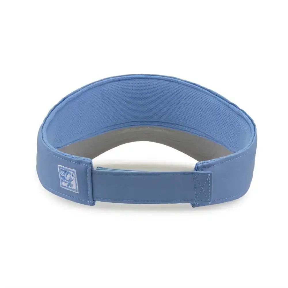 The Game Gb463 Gamechanger Visor with Bill Tipping Columbia Blue Gray / one Size Fits Most
