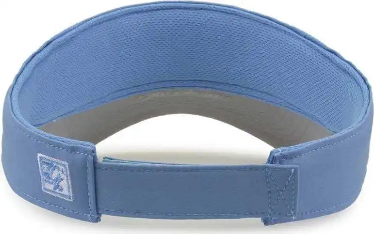 The Game Gb463 Gamechanger Visor with Bill Tipping - Columbia Blue Gray - one Size Fits Most