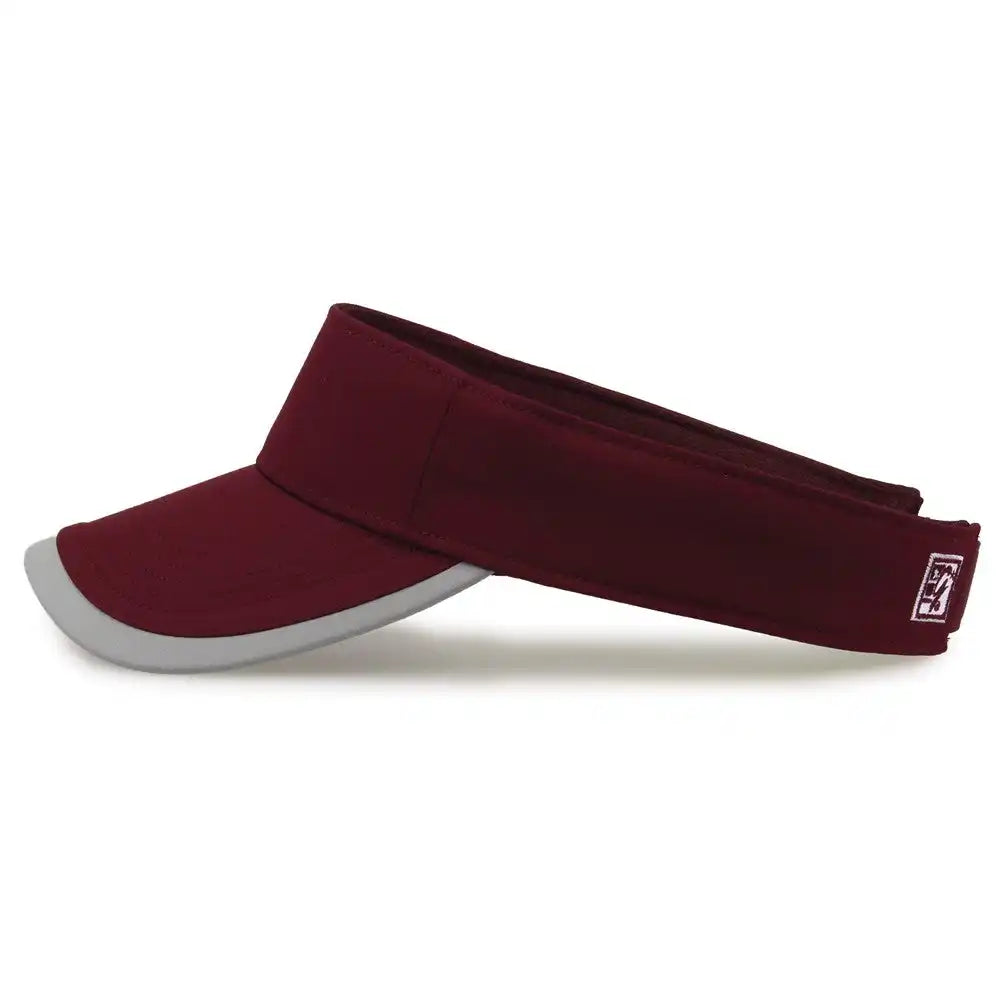 The Game Gb463 Gamechanger Visor with Bill Tipping Dark Green Gray Forest / one Size Fits Most