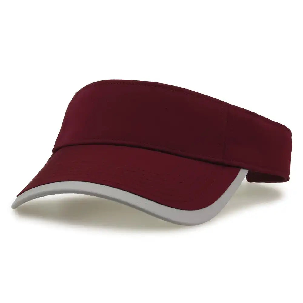 The Game Gb463 Gamechanger Visor with Bill Tipping Dark Green Gray Forest / one Size Fits Most