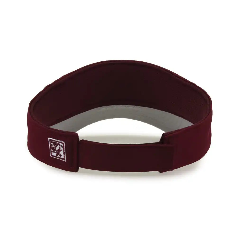 The Game Gb463 Gamechanger Visor with Bill Tipping Dark Green Gray Forest / one Size Fits Most