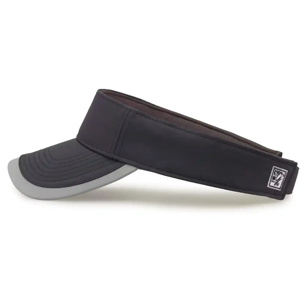 The Game Gb463 Gamechanger Visor with Bill Tipping Graphite Gray Dark / one Size Fits Most