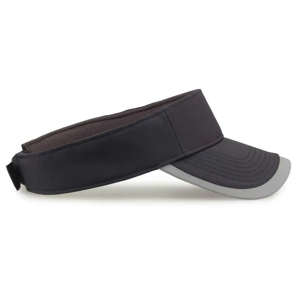 The Game Gb463 Gamechanger Visor with Bill Tipping - Graphite Gray - Dark / one Size Fits Most