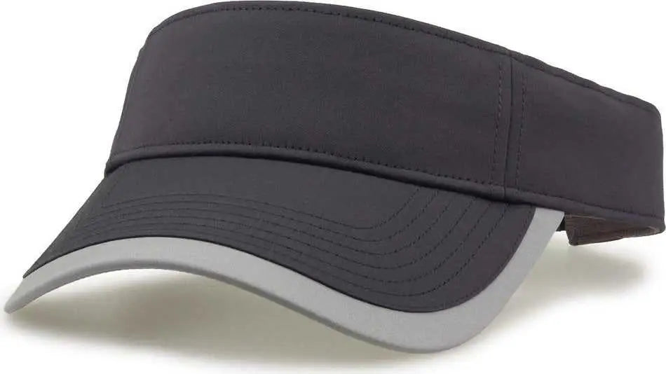 The Game Gb463 Gamechanger Visor with Bill Tipping - Graphite Gray - Dark / one Size Fits Most