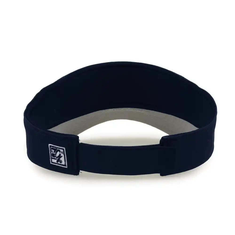 The Game Gb463 Gamechanger Visor with Bill Tipping Navy Gray / one Size Fits Most