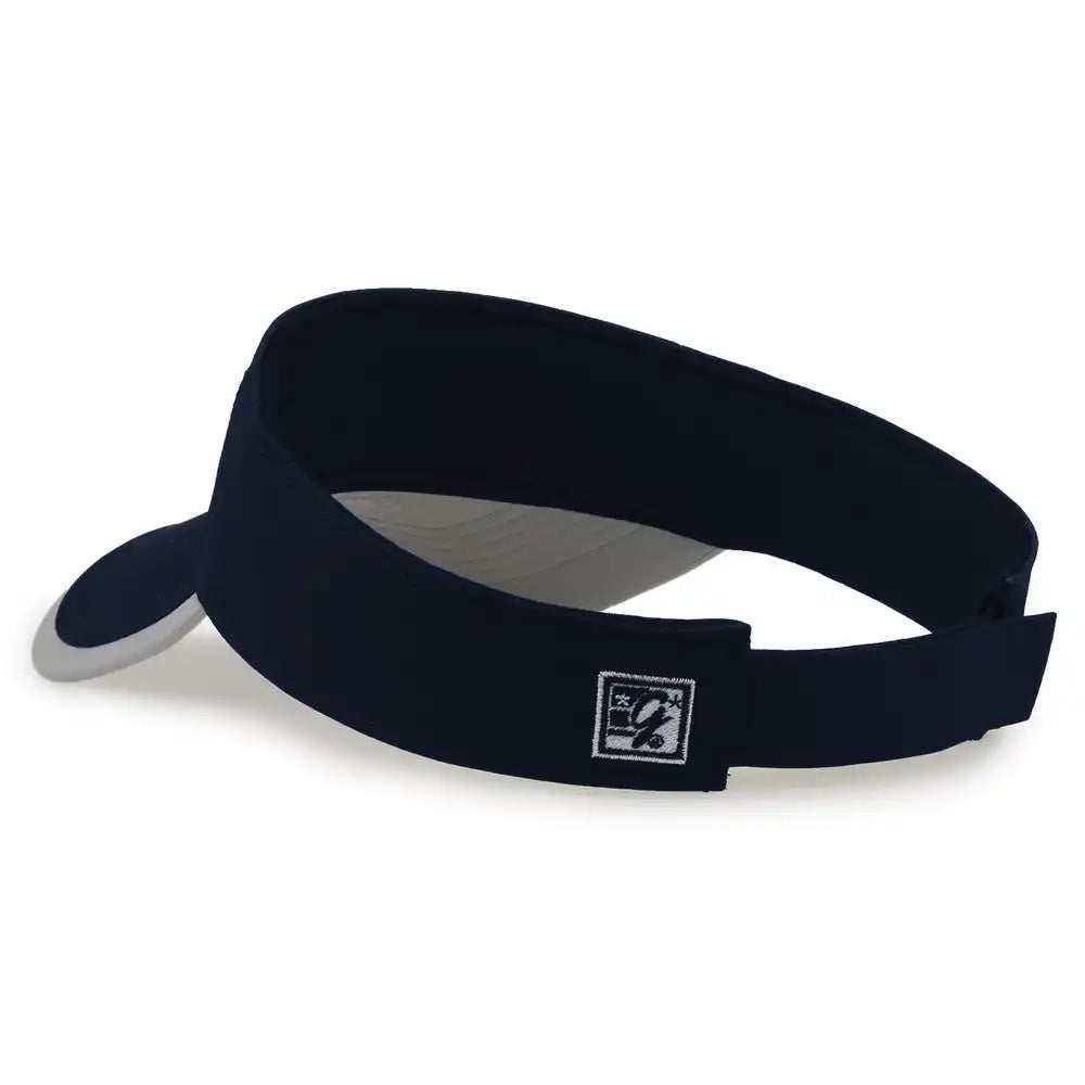 The Game Gb463 Gamechanger Visor with Bill Tipping Navy Gray / one Size Fits Most