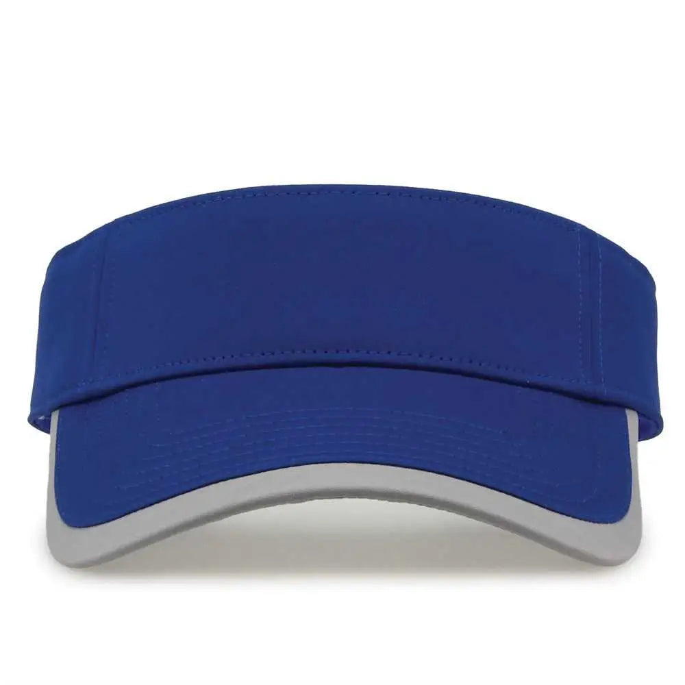 The Game Gb463 Gamechanger Visor with Bill Tipping - Royal Gray
