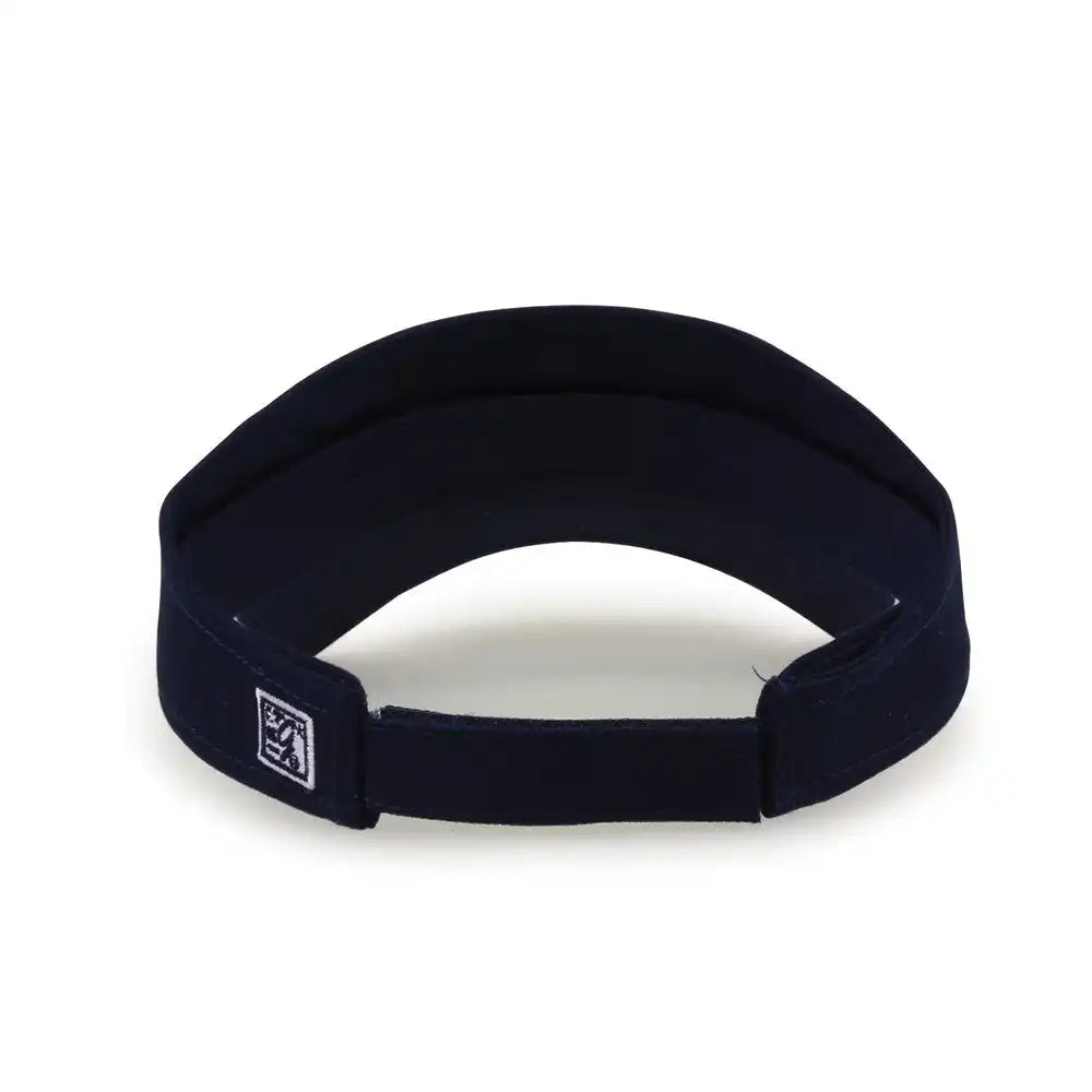 The Game Gb464 Cotton Twill Visor Navy / one Size Fits Most