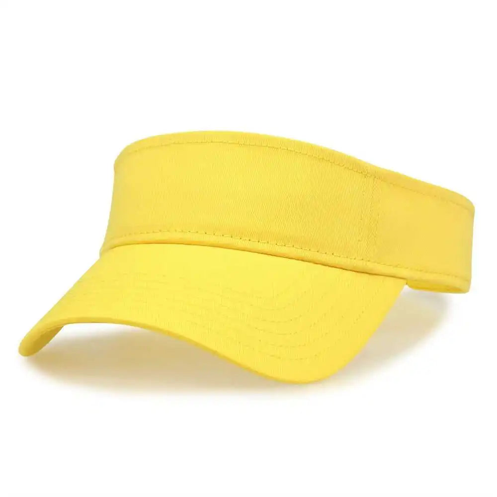 The Game Gb464 Cotton Twill Visor Yellow / one Size Fits Most