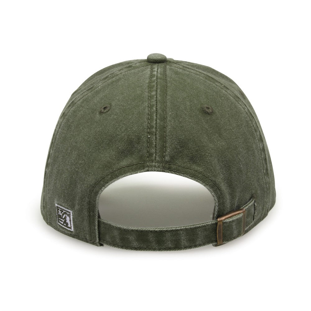 The Game Gb465 Pigment Dyed Twill Cap - Light Olive