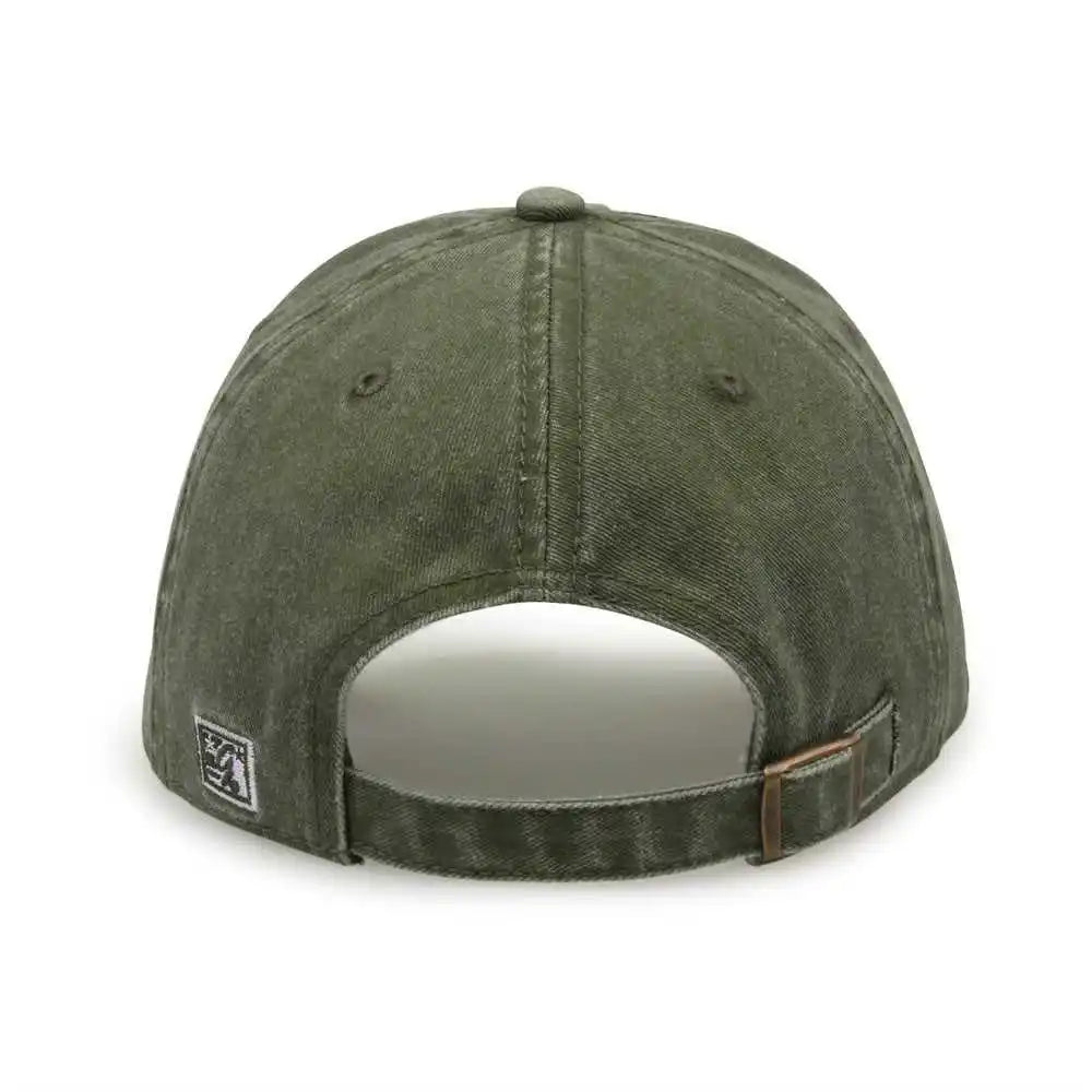 The Game Gb465 Pigment Dyed Twill Cap Light Olive / one Size Fits Most