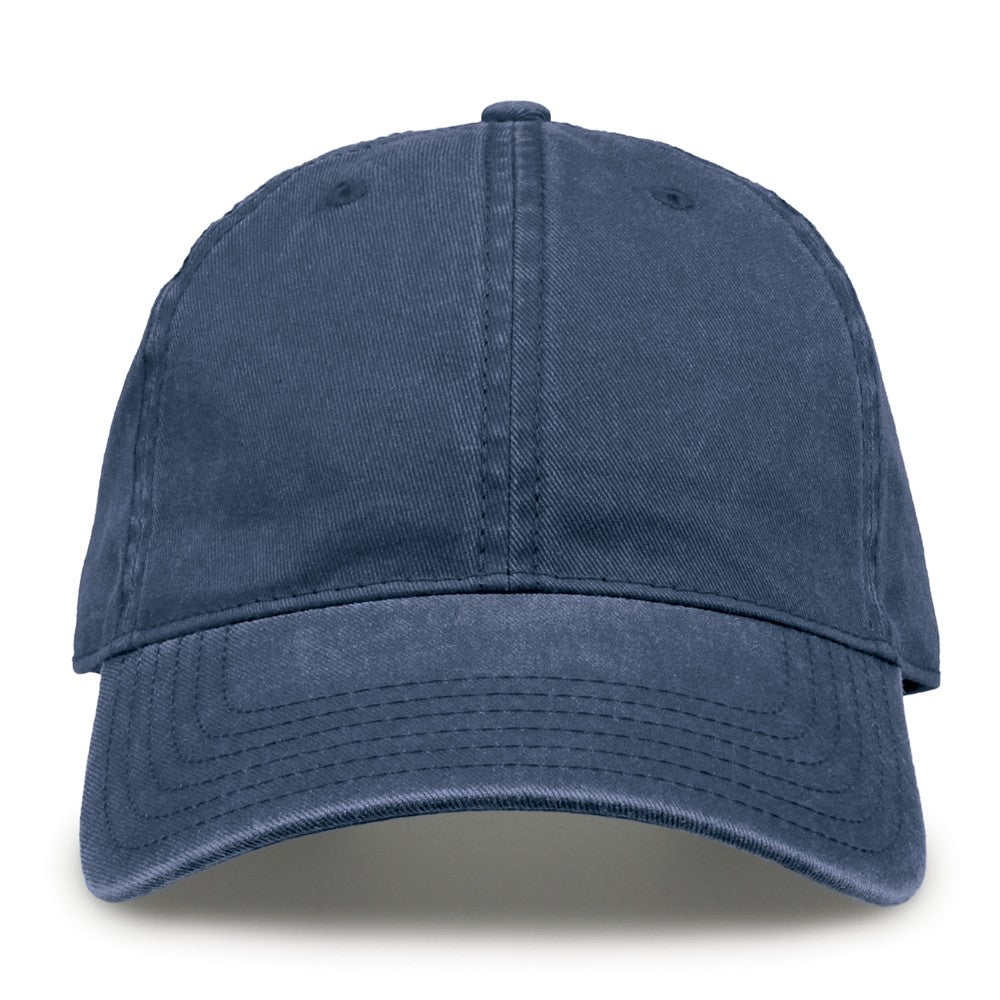 The Game Gb465 Pigment Dyed Twill Cap - Navy