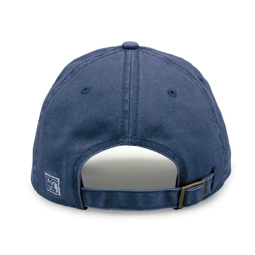 The Game Gb465 Pigment Dyed Twill Cap Navy / one Size Fits Most
