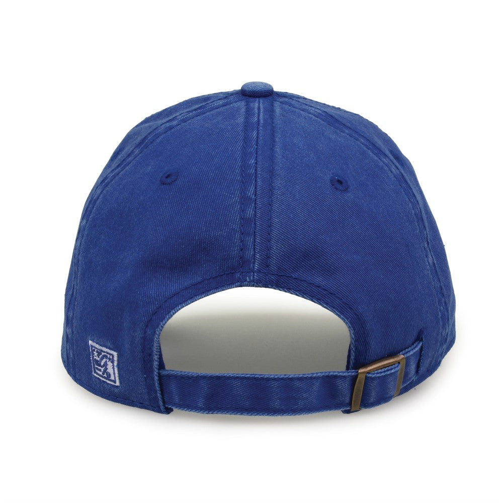 The Game Gb465 Pigment Dyed Twill Cap - Royal