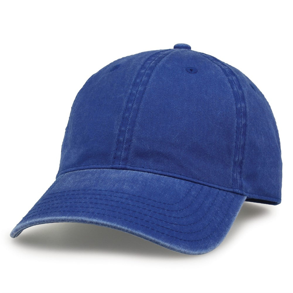 The Game Gb465 Pigment Dyed Twill Cap - Royal