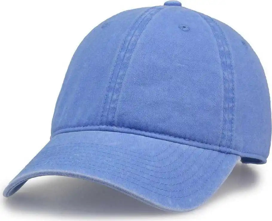 The Game Gb465 Pigment Dyed Twill Cap Sky Blue Columbia / one Size Fits Most