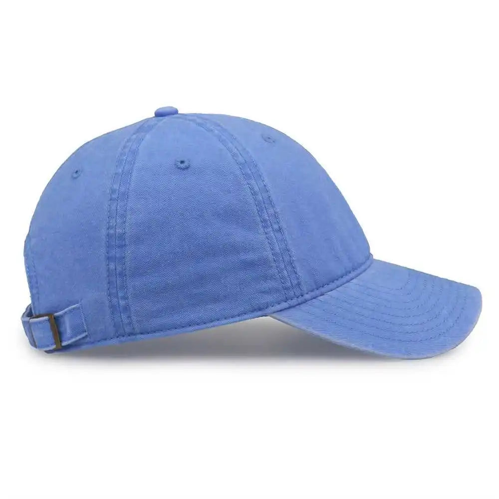 The Game Gb465 Pigment Dyed Twill Cap Sky Blue Columbia / one Size Fits Most