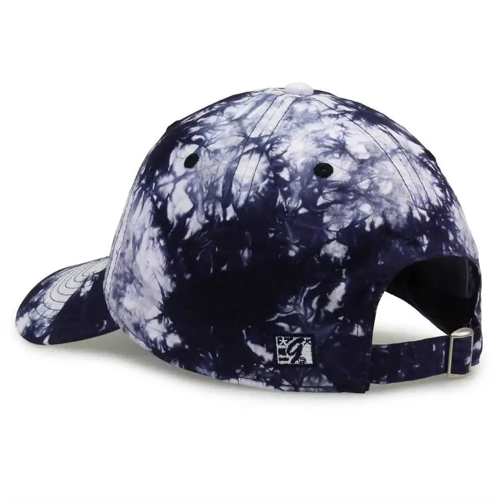 The Game Gb470 Lido Tie Dyed Trucker Cap Navy Tonal Multi Colored / 6 5/8’’ 7