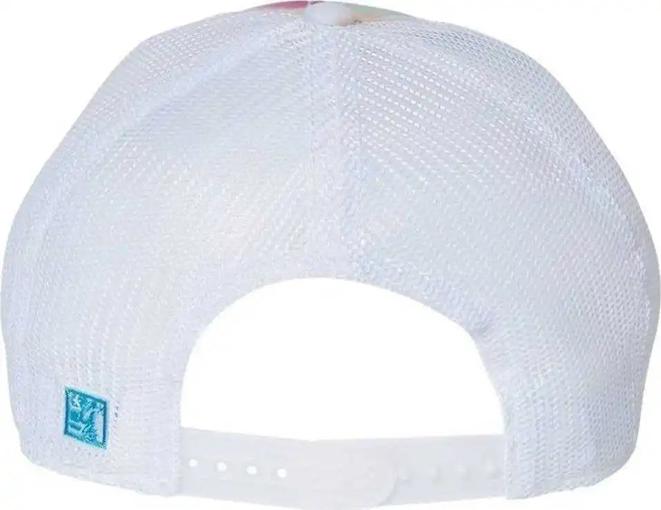 The Game Gb470 Lido Tie Dyed Trucker Cap Pastel Multi Colored / 6 5/8’’ 7