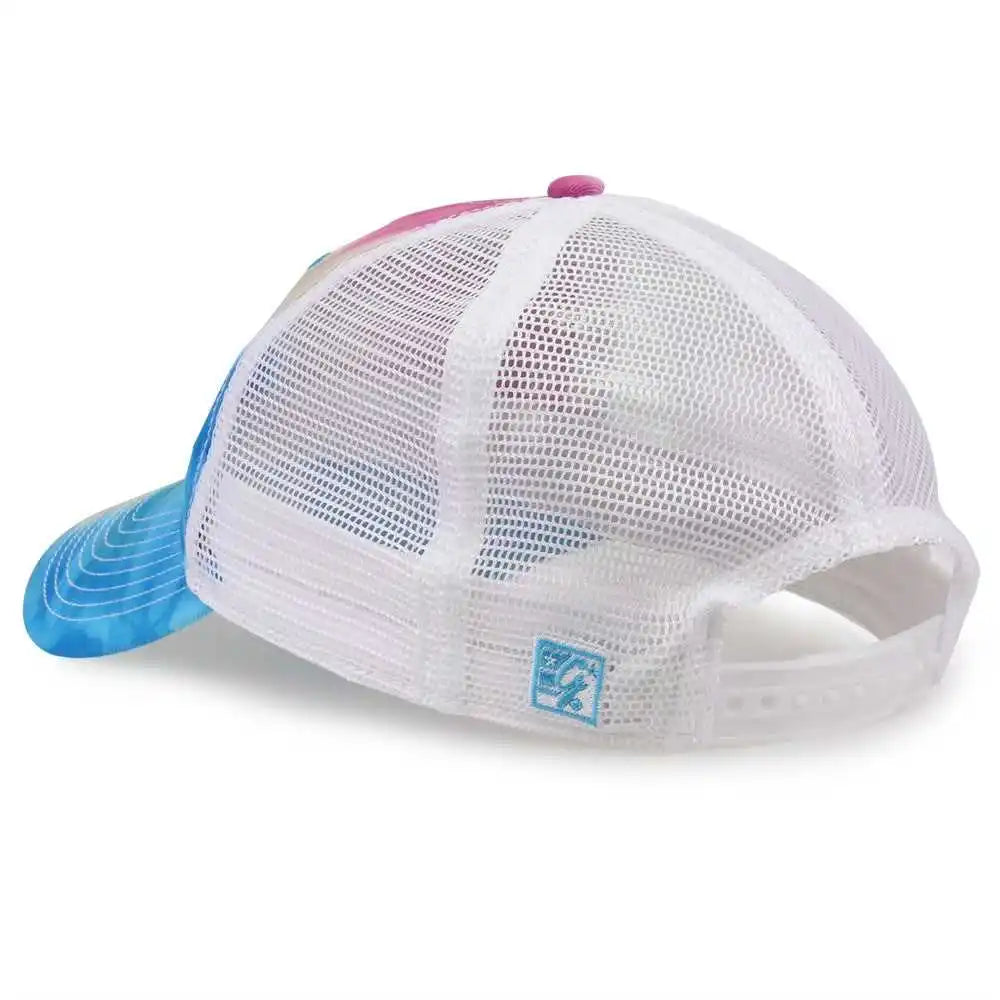 The Game Gb470 Lido Tie Dyed Trucker Cap Pastel Multi Colored / 6 5/8’’ 7
