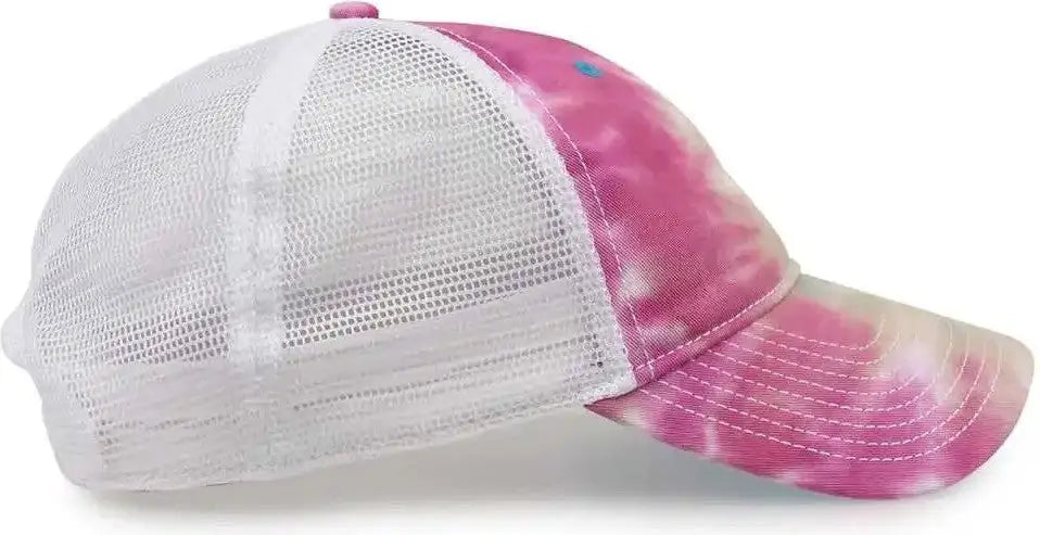 The Game Gb470 Lido Tie-dyed Trucker Cap - Pastel