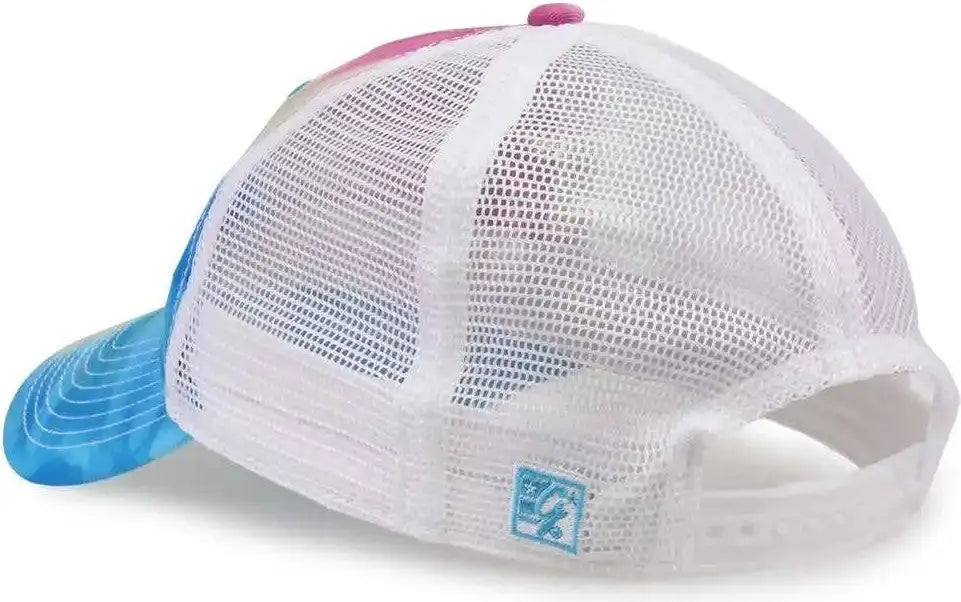 The Game Gb470 Lido Tie-dyed Trucker Cap - Pastel