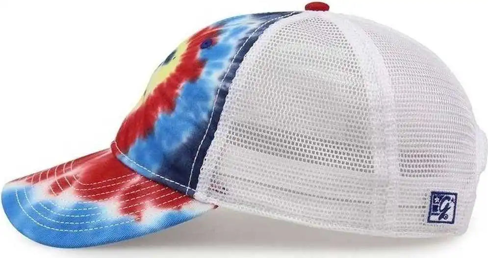 The Game Gb470 Lido Tie Dyed Trucker Cap Rainbow Multi Colored / 6 5/8’’ 7