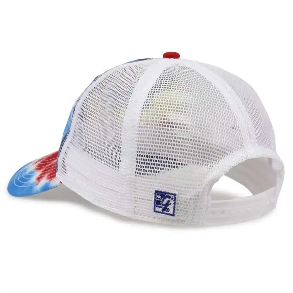 The Game Gb470 Lido Tie Dyed Trucker Cap Rainbow Multi Colored / 6 5/8’’ 7