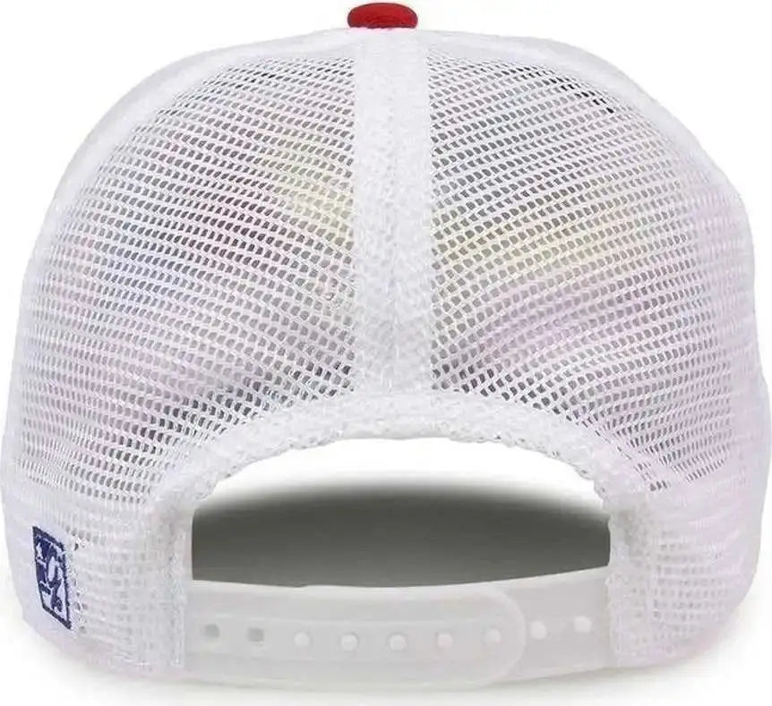 The Game Gb470 Lido Tie-dyed Trucker Cap - Rainbow