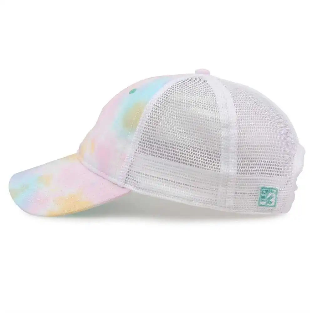 The Game Gb470 Lido Tie Dyed Trucker Cap Sorbet Multi Colored / 6 5/8’’ 7