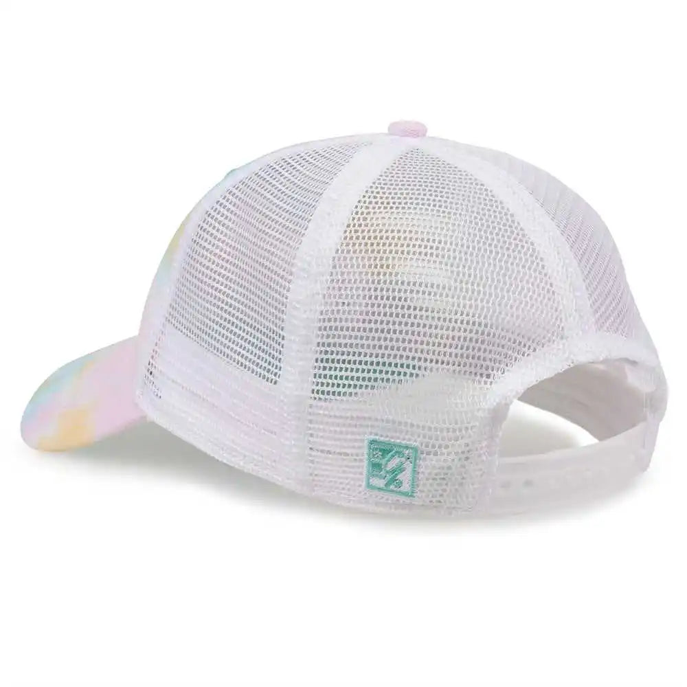 The Game Gb470 Lido Tie Dyed Trucker Cap Sorbet Multi Colored / 6 5/8’’ 7