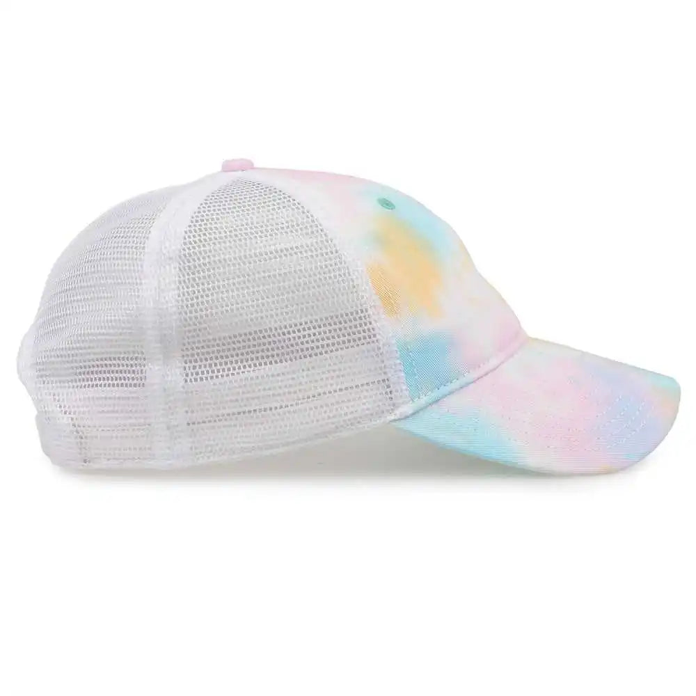 The Game Gb470 Lido Tie Dyed Trucker Cap Sorbet Multi Colored / 6 5/8’’ 7