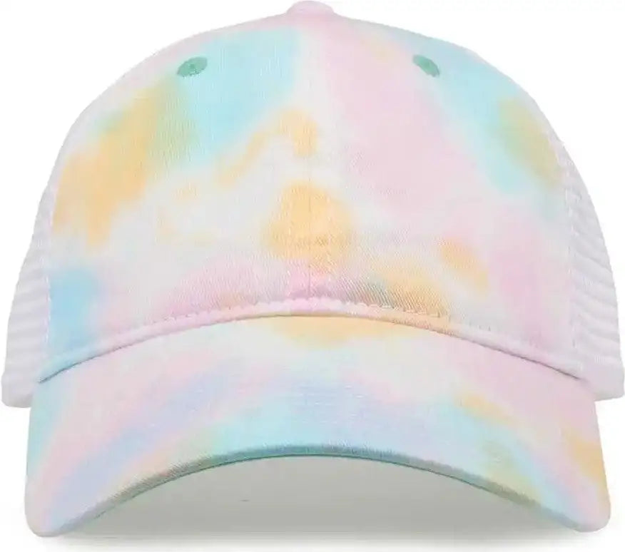 The Game Gb470 Lido Tie-dyed Trucker Cap - Sorbet