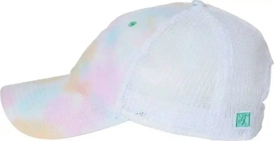 The Game Gb470 Lido Tie-dyed Trucker Cap - Sorbet
